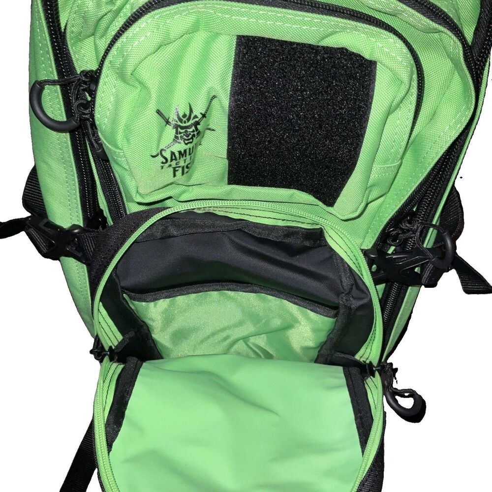 Samurai Tactical Fish Tackle Backpack-Excellent Condition - Picture 5 of 10